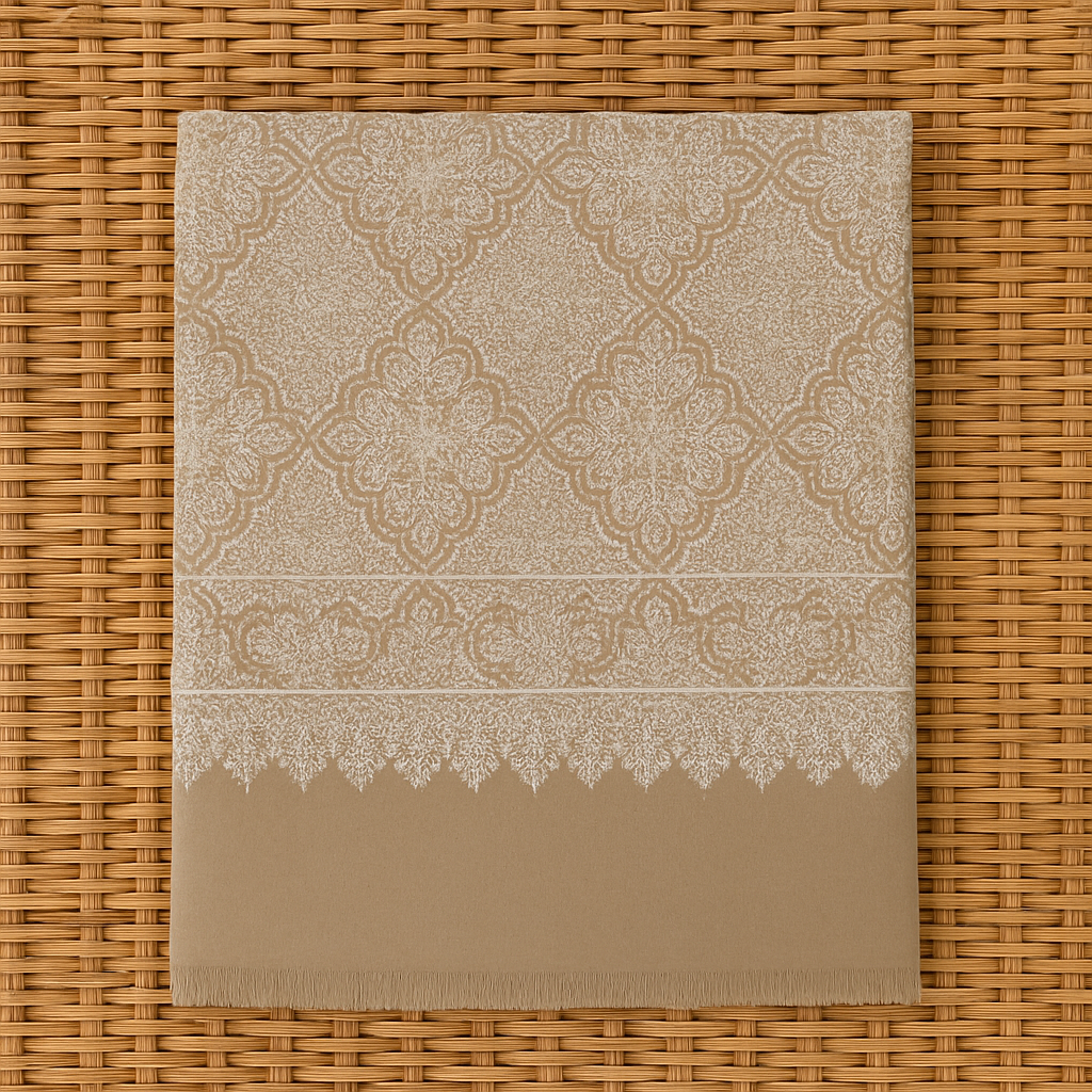 Beige Pashmina shawl