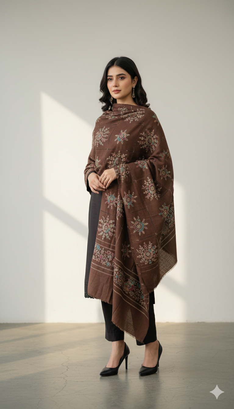 Shadow Work Pashmina Shawl