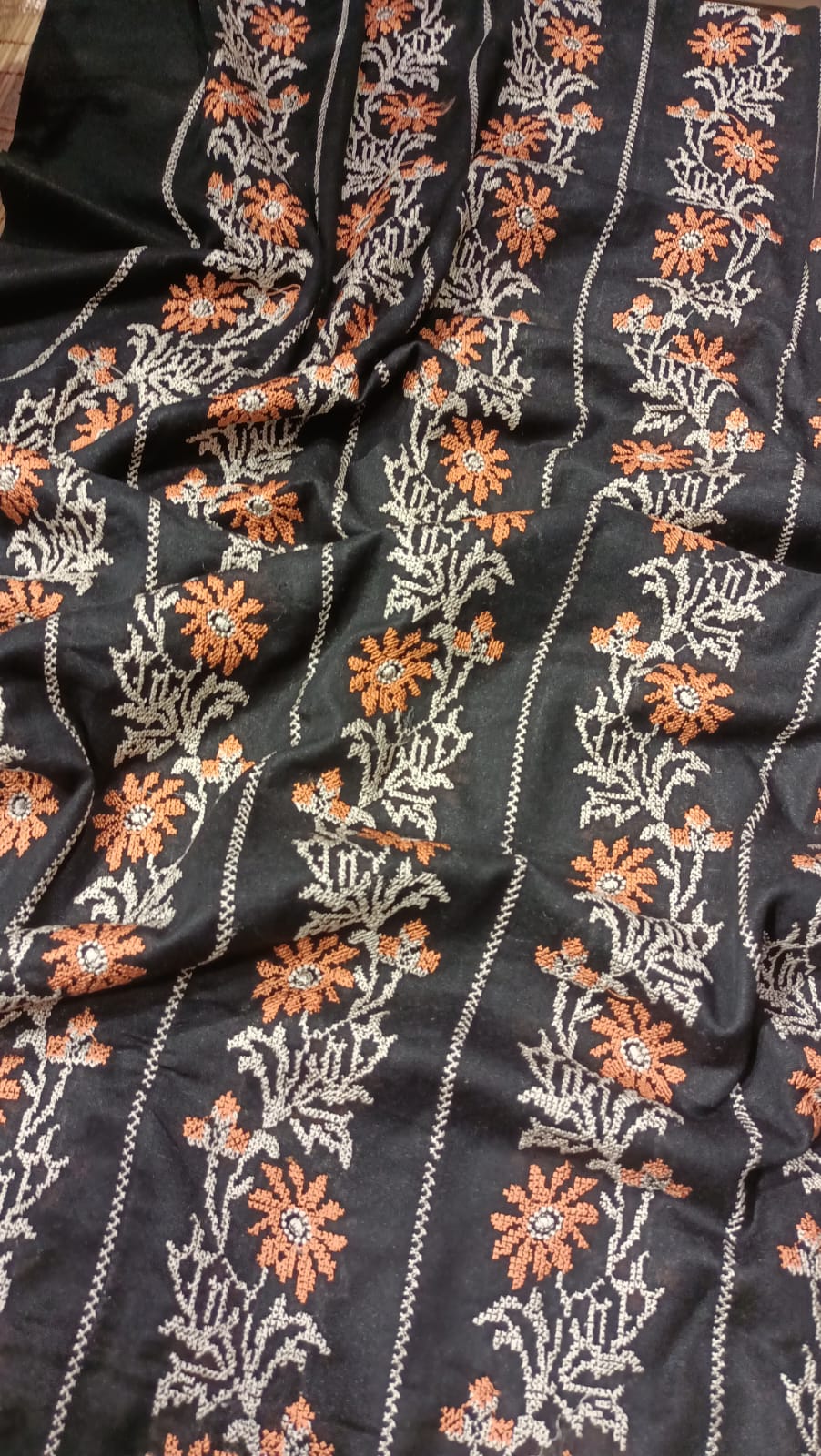 Karandi embroidered Shawl