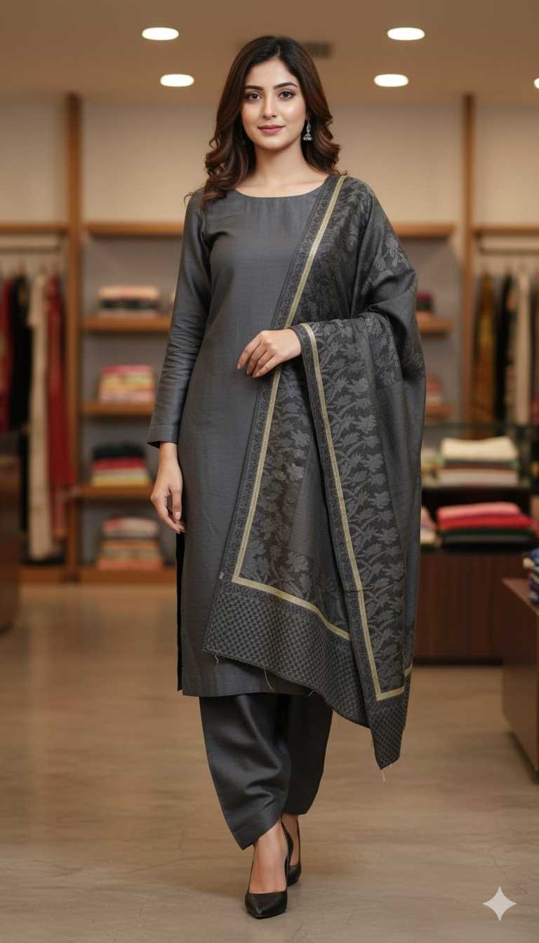 Charcoal grey 2-piece suit