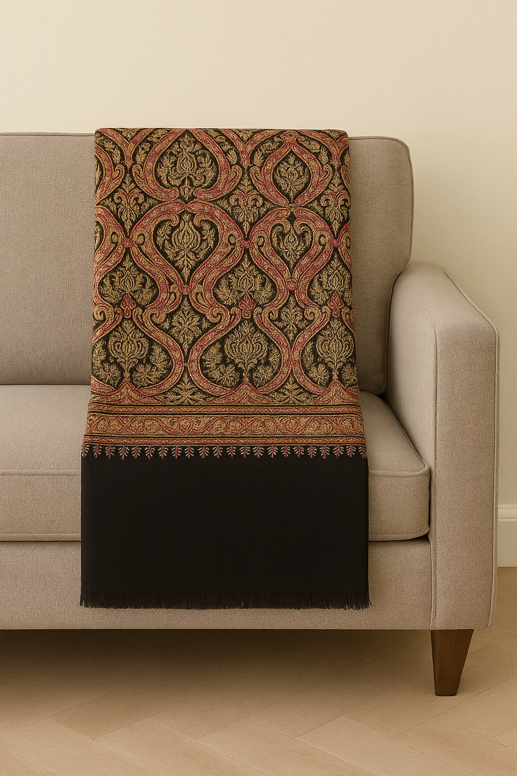 Luxury Pashmina Paisley Shawl