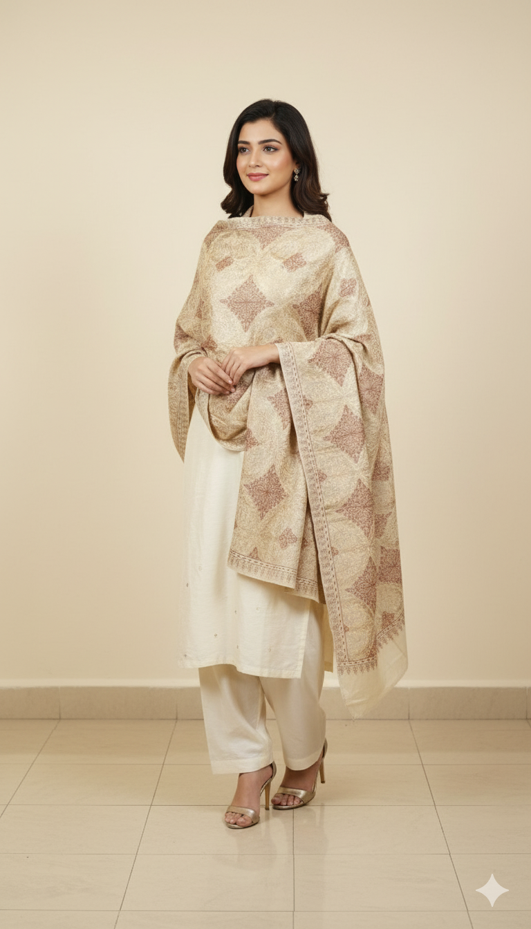 Pashmina Aari Shawl