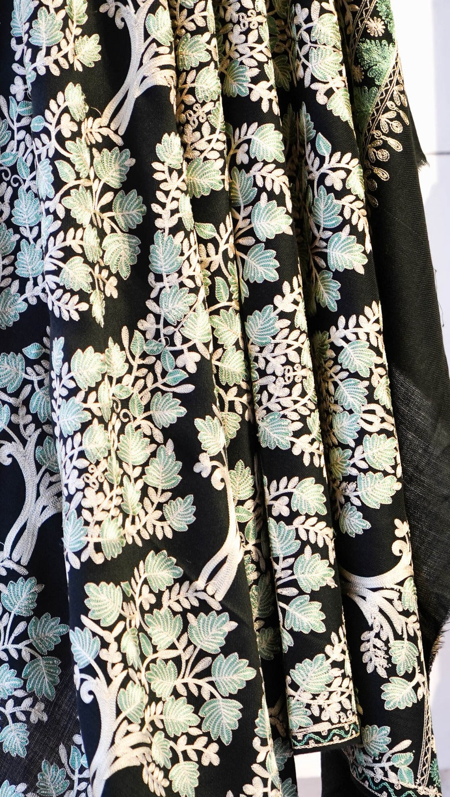 Pashmina Shawl Tree Motif Design