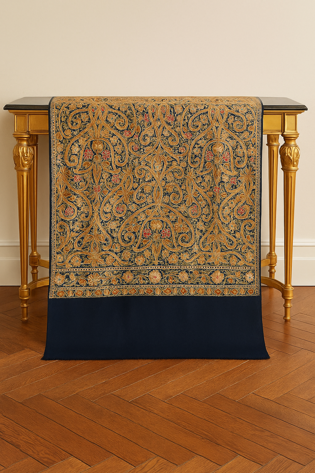 Luxury Embroidered Pashmina Shawl