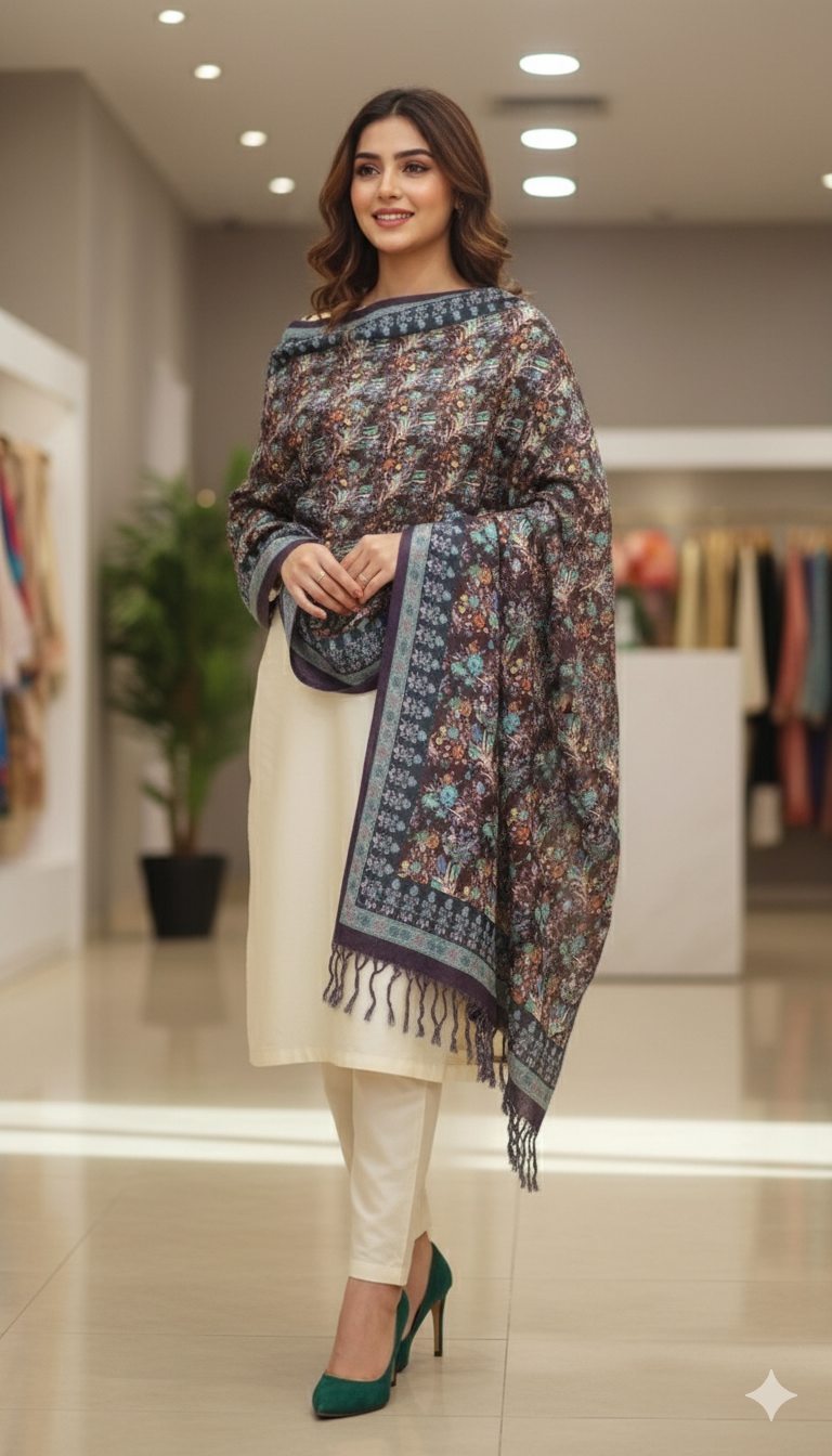 Printed Pashmina Shawl