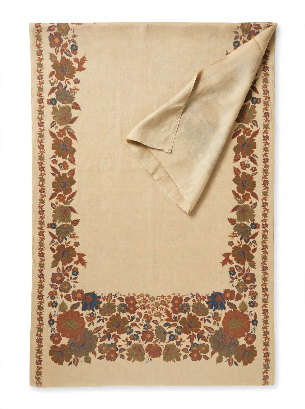 Elegant Floral Printed Pashmina Shawl