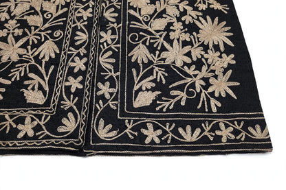 The Heritage Black Gold Kashmiri Jacket