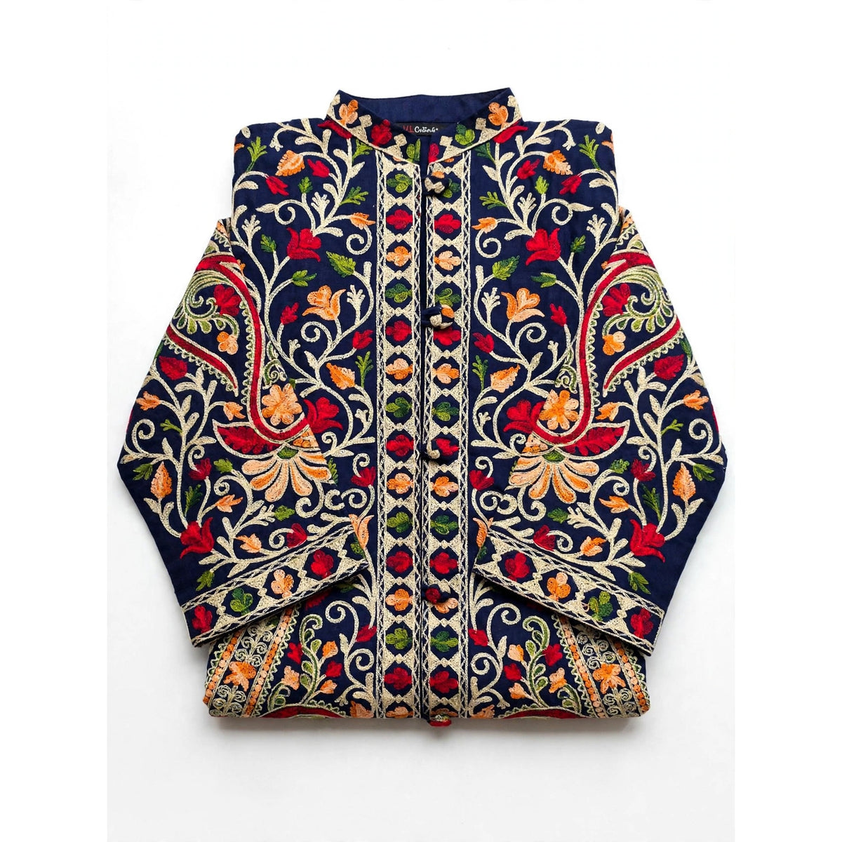 Navy Blue silk jacket