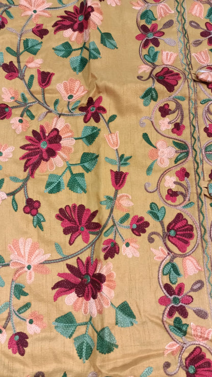 Luxury Kashmiri Coat - Embroidered, Elegant