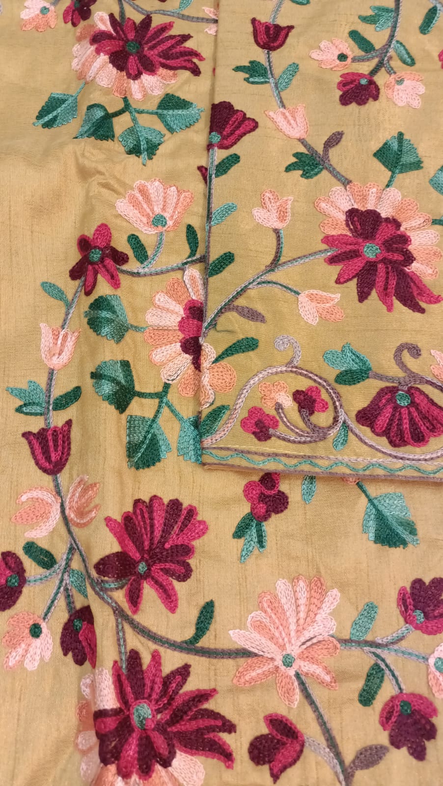 Luxury Kashmiri Coat - Embroidered, Elegant