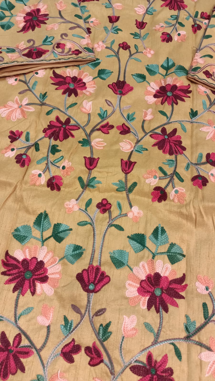 Luxury Kashmiri Coat - Embroidered, Elegant