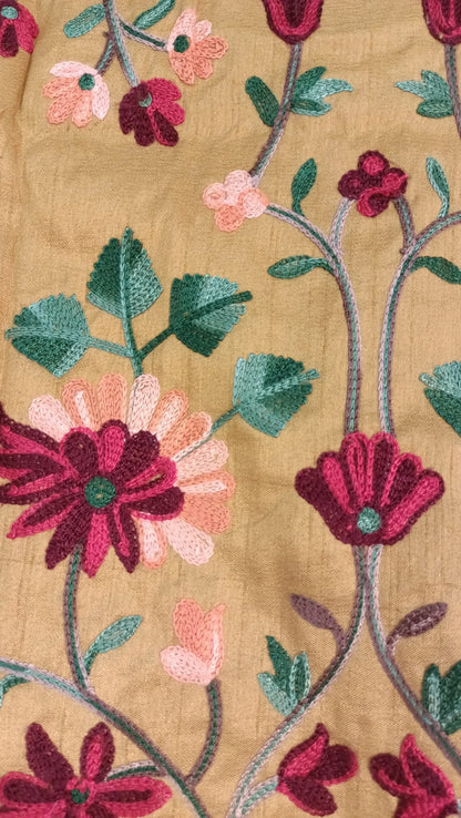 Luxury Kashmiri Coat - Embroidered, Elegant