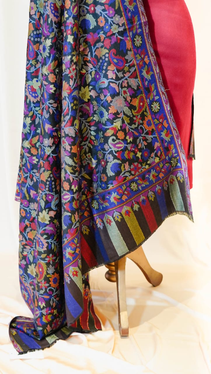 Kani Pashmina Shawl  Traditional Kashmiri Weave