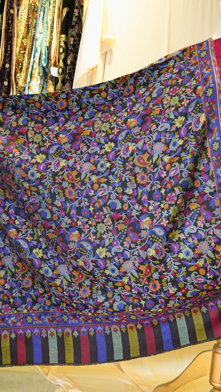 Kani Pashmina Shawl  Traditional Kashmiri Weave