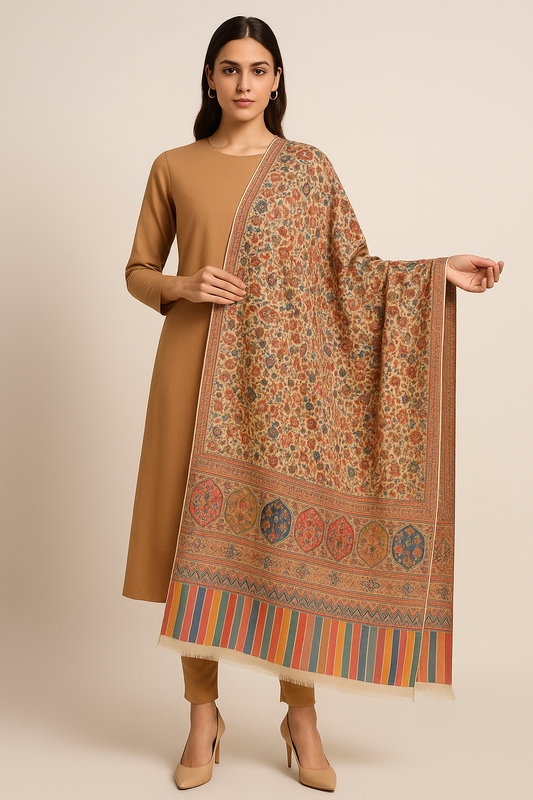 Luxury Printed Pashmina Shawl