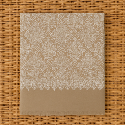 Beige Pashmina shawl