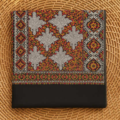 Multicolor Embroidered Pashmina Shawl