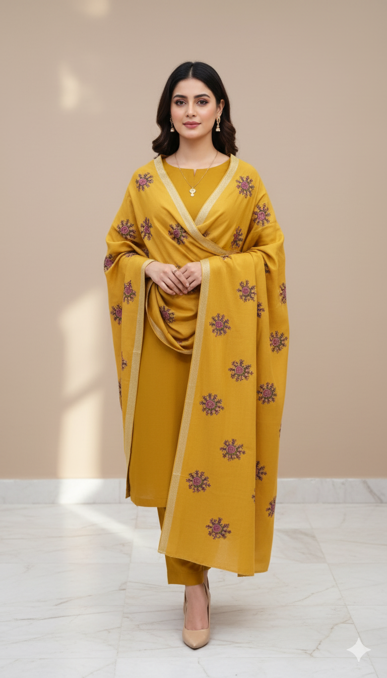 Luxurious pashmina shawl