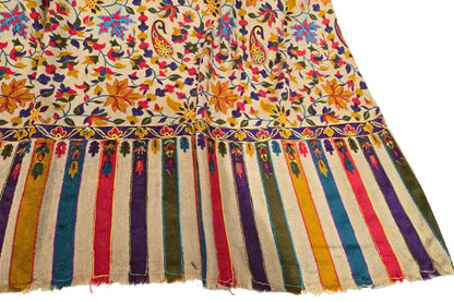Kalamkari printed Floral & Paisley Pattern Wrap