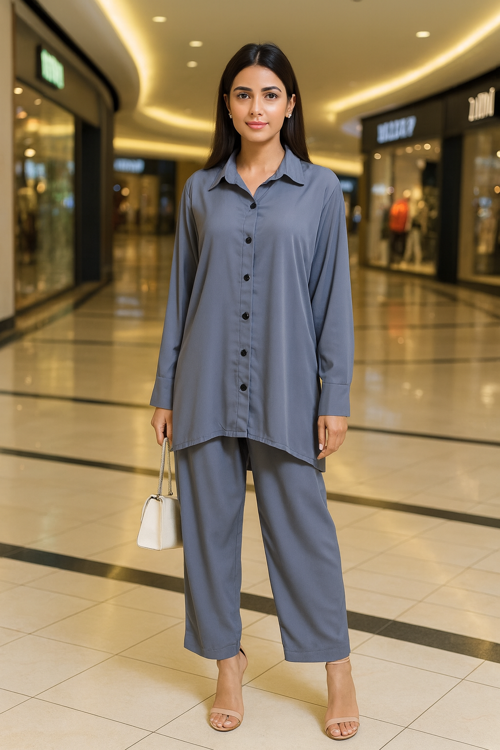 Minimalist Grip Coord Suit  Effortless Elegance