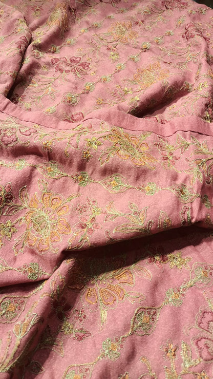 Karandi Embroidered Shawl