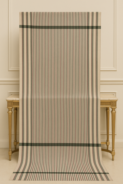 Luxury Striped Pashmina Printed Shawl