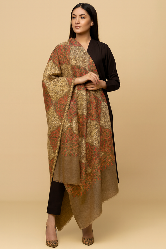 Luxury Pashmina Shawl – Timeless Handcrafted Elegance