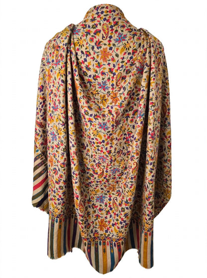 Kalamkari printed Floral & Paisley Pattern Wrap
