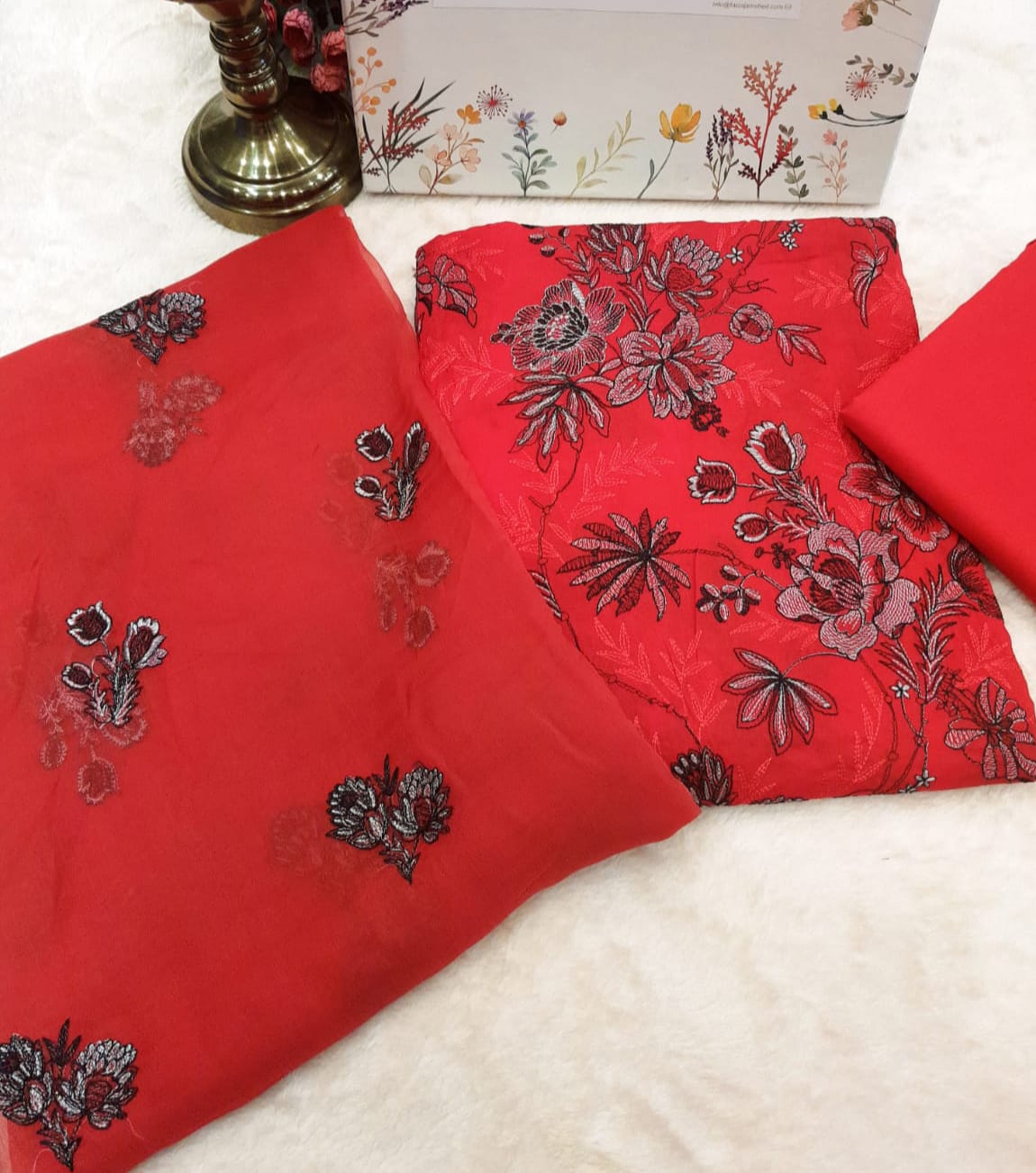 Deep Crimson Red