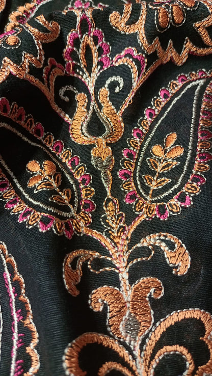 Karandi embroidered shawl