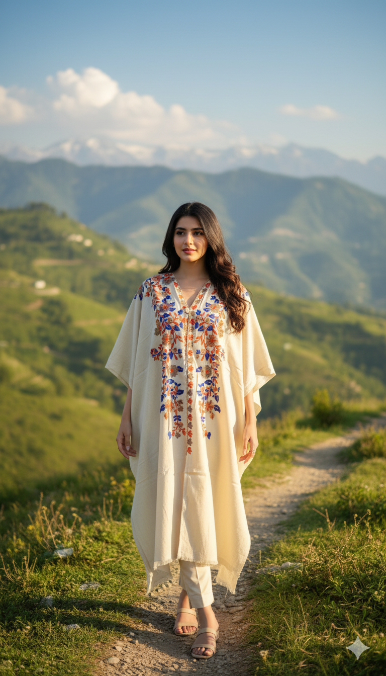 The Alaya Pashmina Kaftan