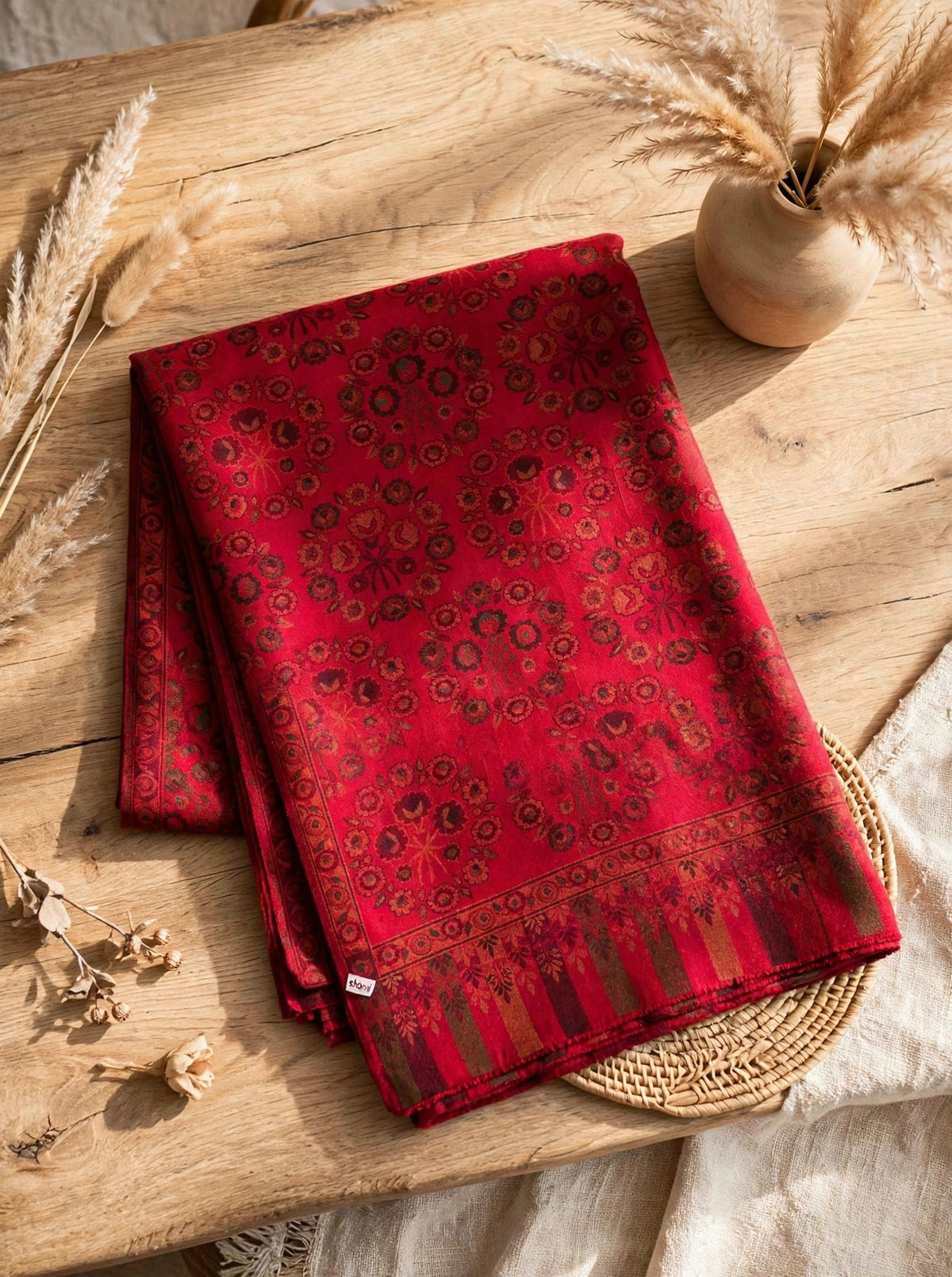 Kani weave shawl