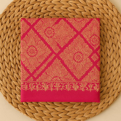 Luxurious pink pashmina shawl