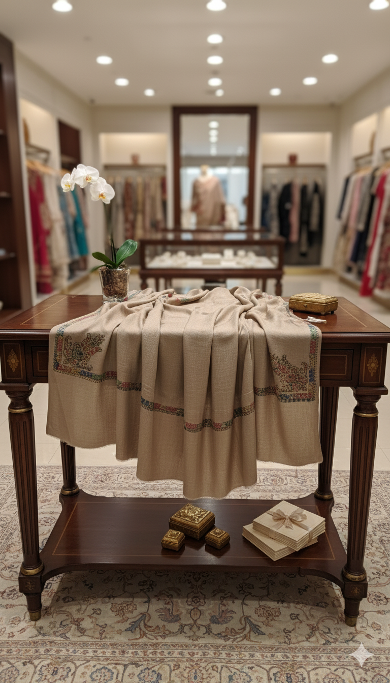 Kingri Pashmina Shawl