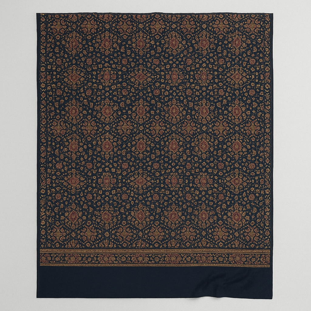 Luxury Needle Embroidery Pashmina Shawl