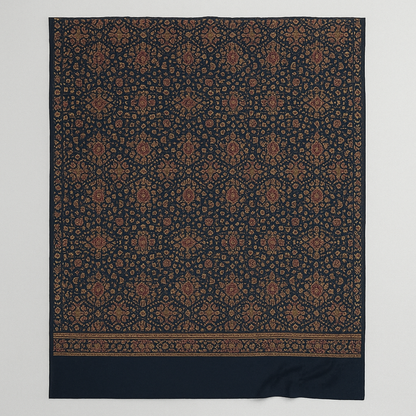 Luxury Needle Embroidery Pashmina Shawl