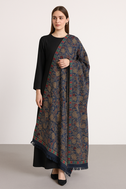 Karandi Embroidered Shawl