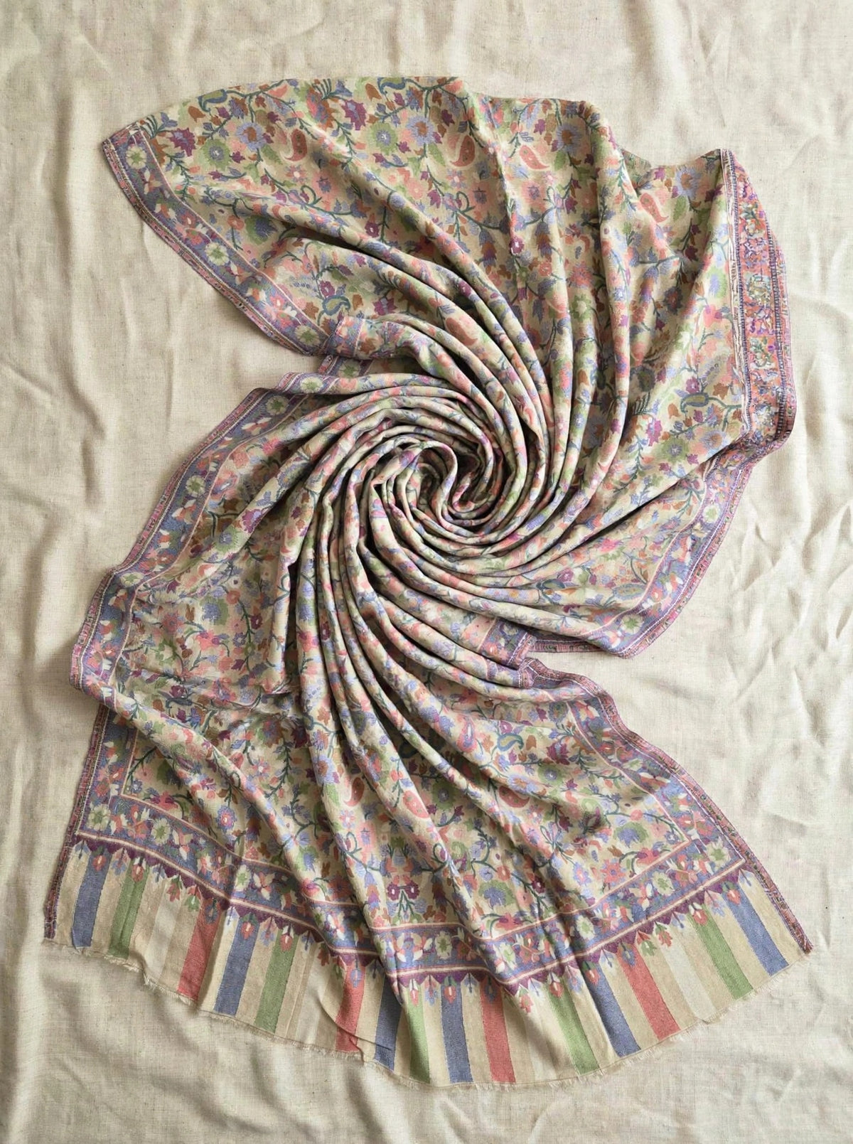 Kani weave shawl