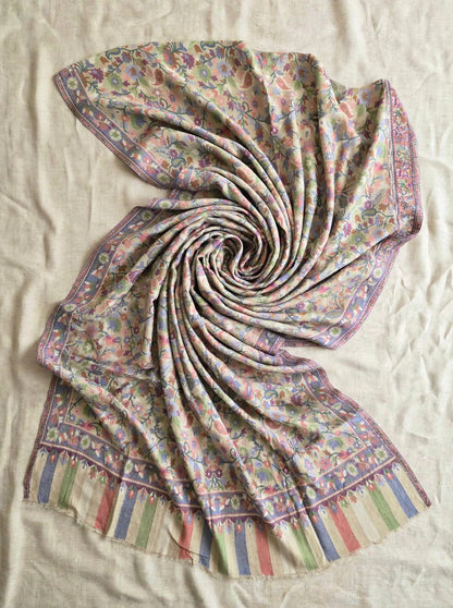 Kani weave shawl