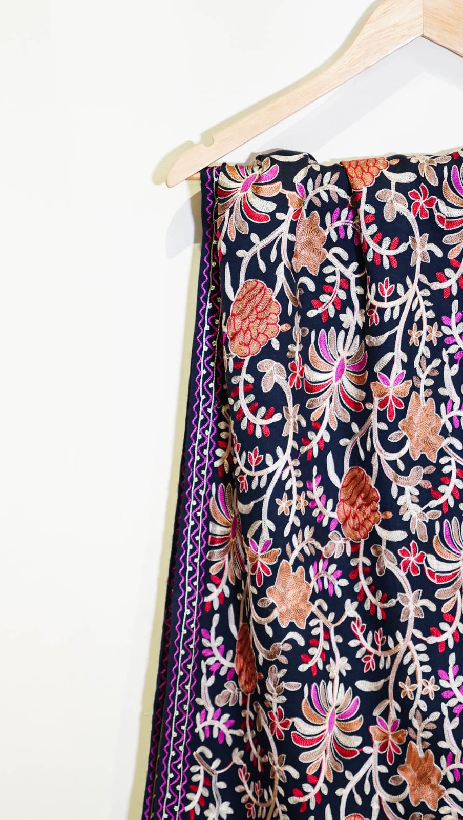 Kalamkar Embroidered shawl