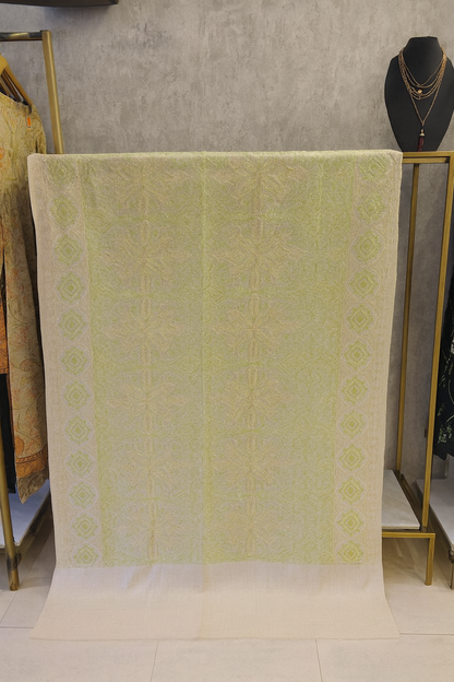 Luxury Pashmina Aari Embroidery Shawl