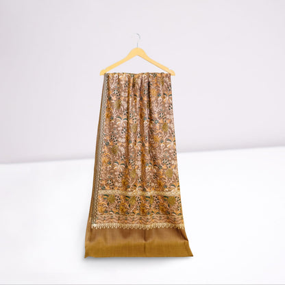 Elegant Embroidered Pashmina Shawl Timeless Sophistication