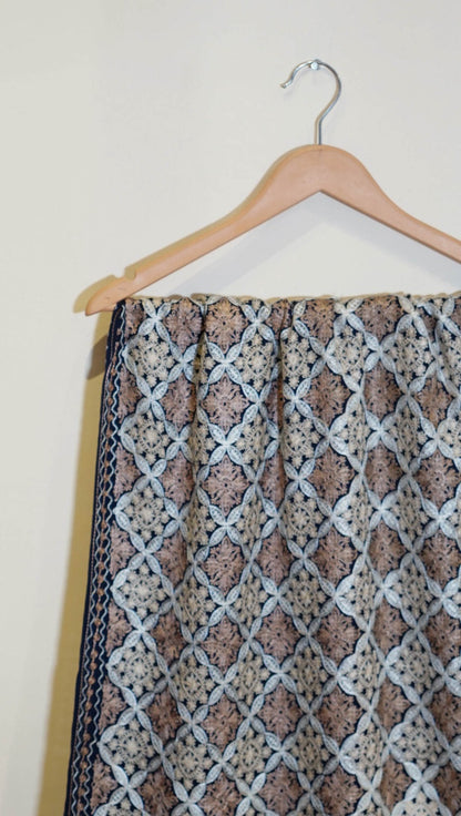 Luxury Nalki Embroidered Pashmina Shawl