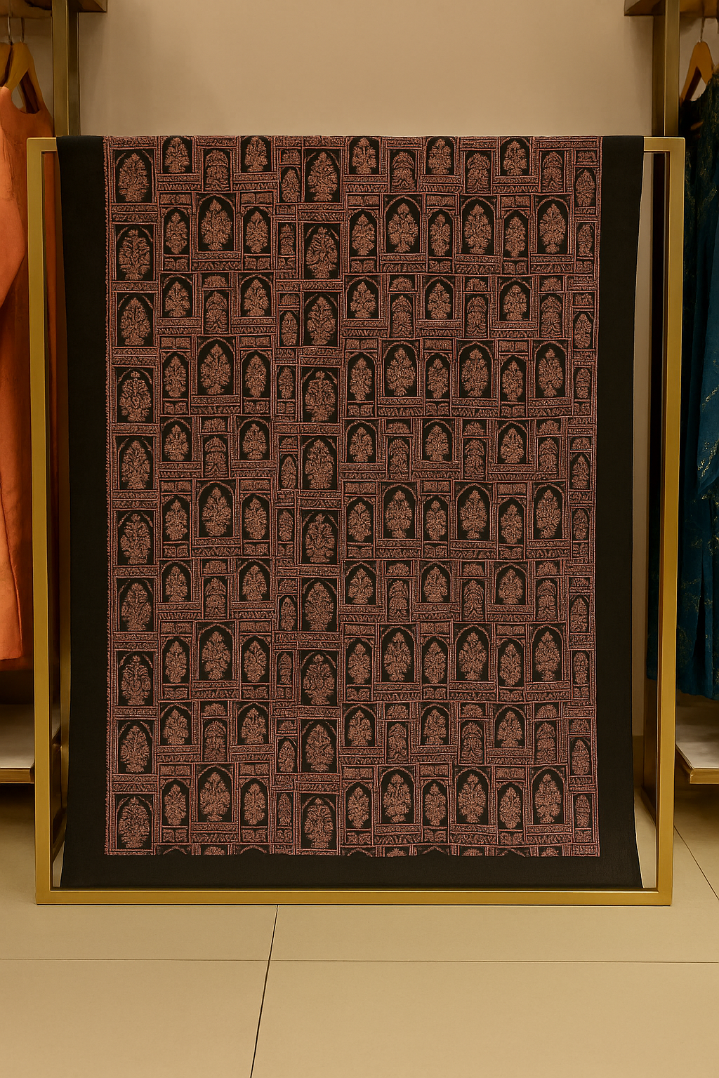 Karandi Embroidered Shawl