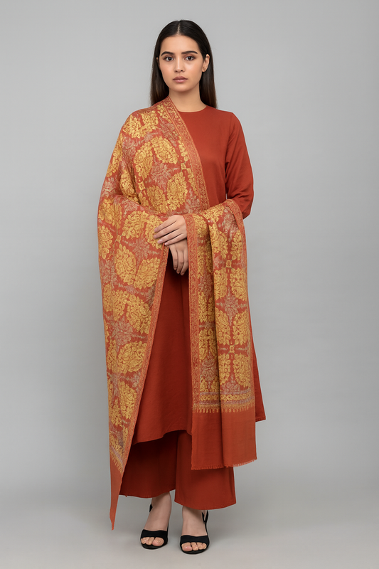 Luxurious pashmina shawl