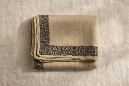 Sozni Embroidered Border Pashmina