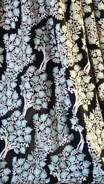 Pashmina Shawl Tree Motif Design