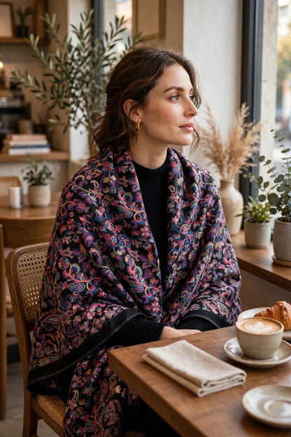 Kani Pashmina full-size shawl