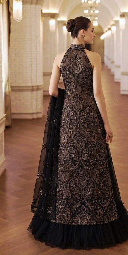 Elegant Bareeze Embroidered Net