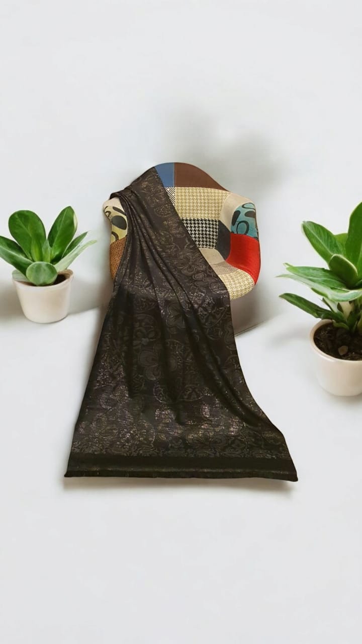 Luxury Patterned Jacquard Scarf